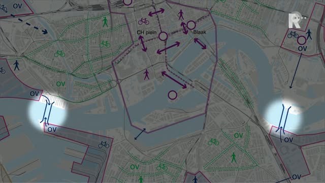 Gemeente Rotterdam wil twee stadsbruggen