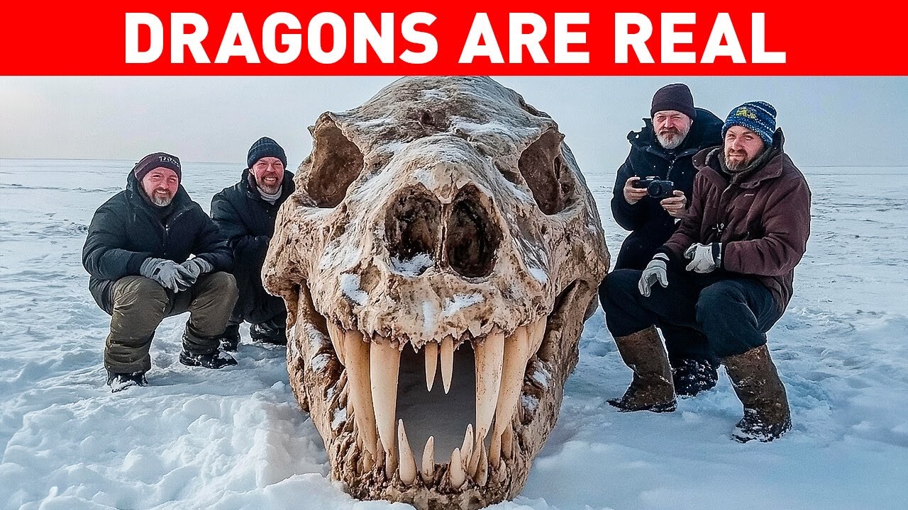 SHOCKING Discovery in Antarctica: Did Scientists Find a Real Dragon? 🧊🐲
