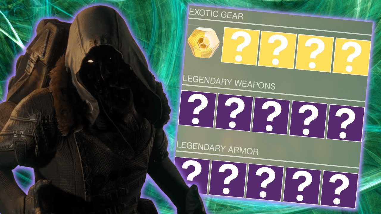 Xur Loot & Location PSA! Any God Rolls?