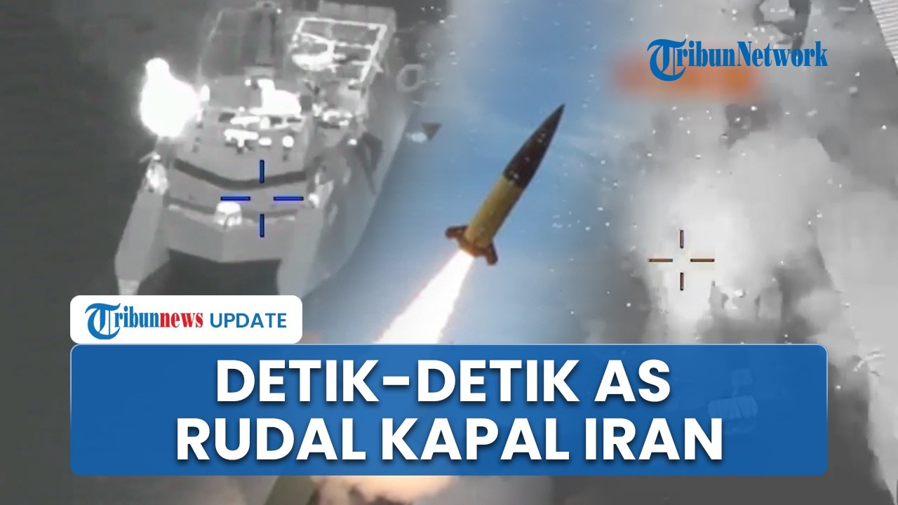 CENTCOM Tampilkan Video Serangan AS Sasar Kapal Iran di Tengah Konflik, Lemahkan Angkatan Laut