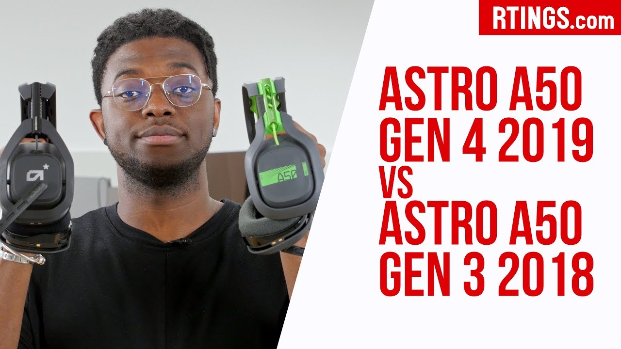Astro A50 Gen 4 2019 vs A50 Gen 3 2017 Gaming Headphones Review - RTINGS.com