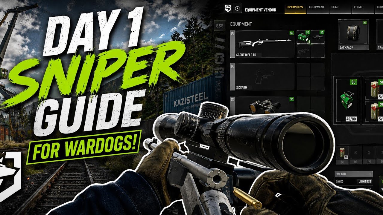 Гайд по снайперу в WARDOGS для новичков: всё, что нужно знать! #wardogs #снайпинг #fps