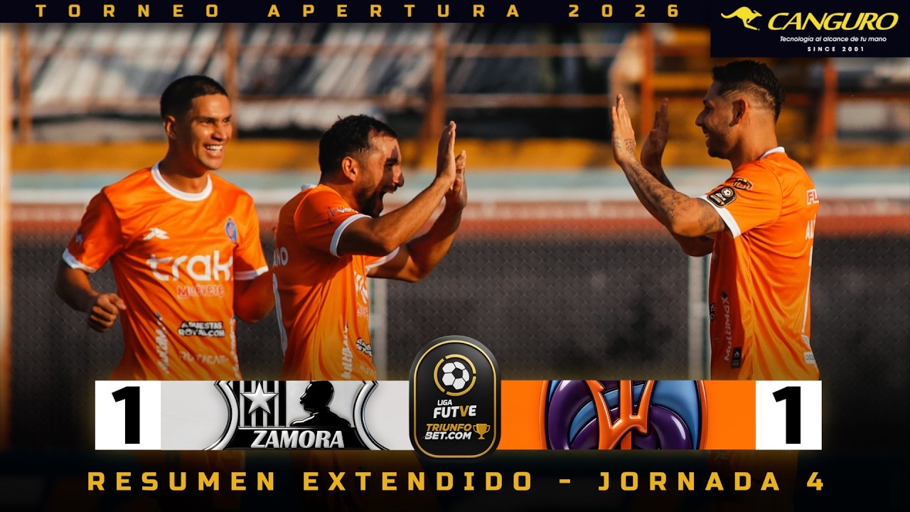 RESUMEN EXTENDIDO | Monagas - Táchira | Liga FUTVE Triunfobet
