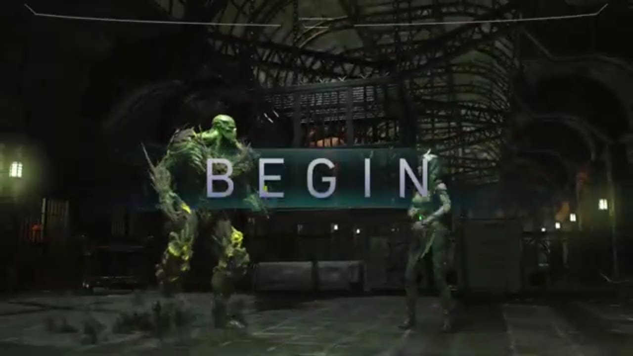 Injustice 2 Swamp Thing Doc Holland VS Enchantress Alt. 1 VS 1 Fight