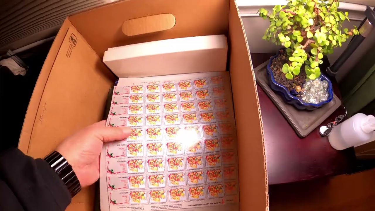 Mom's Stamp Collection