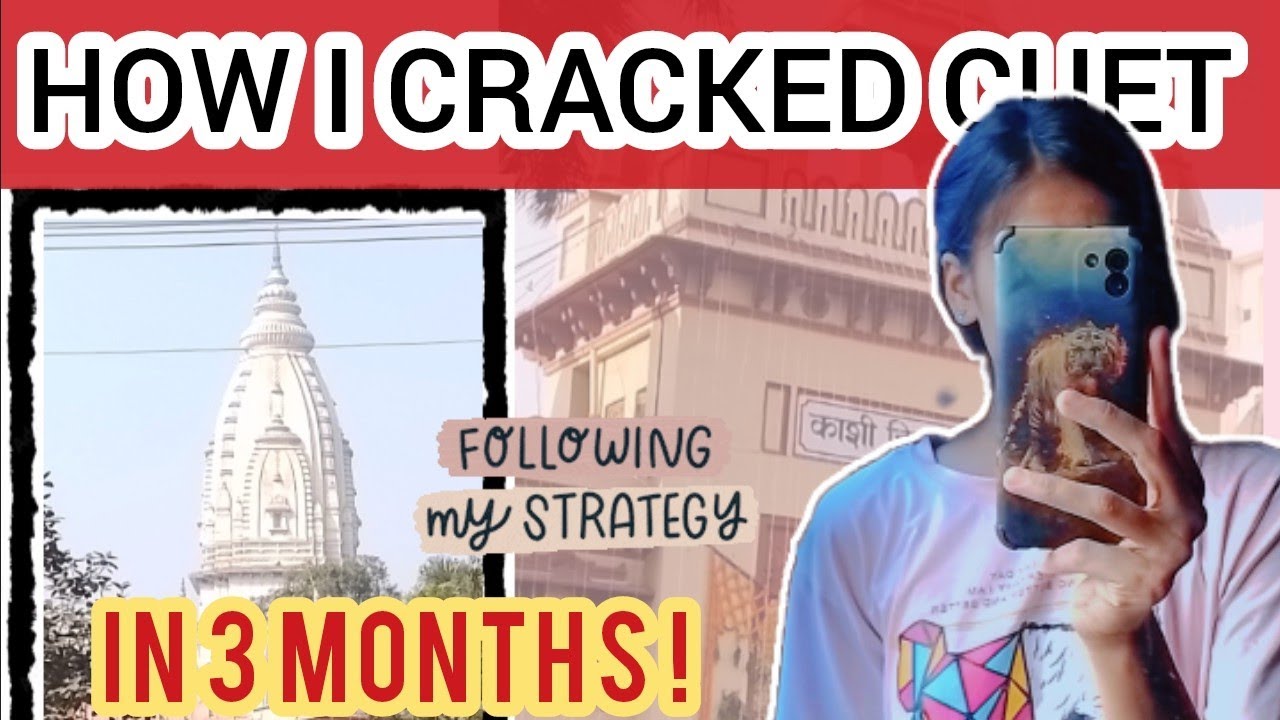||HOW I CRACKED CUET UG✅️||BEST STRATEGY TO CRACK IT✨️||ELATED GIRL|#trending #exam #bhu