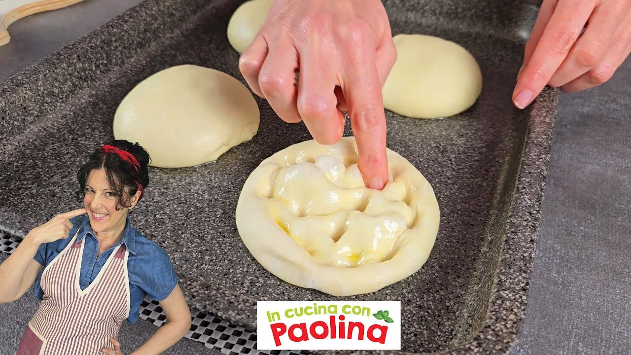 МЯГКИЕ ФОКАЧЧИНЫ домашнего приготовления 4 вкуса. 🍕Рецепт мягких булочек. Хлеб Фокачча.