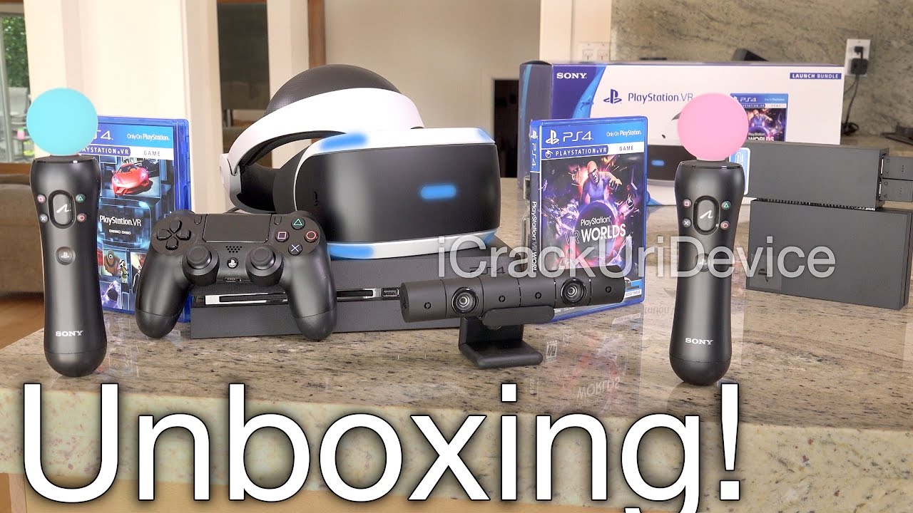 PlayStation VR: распаковка и обзор! (PSVR)