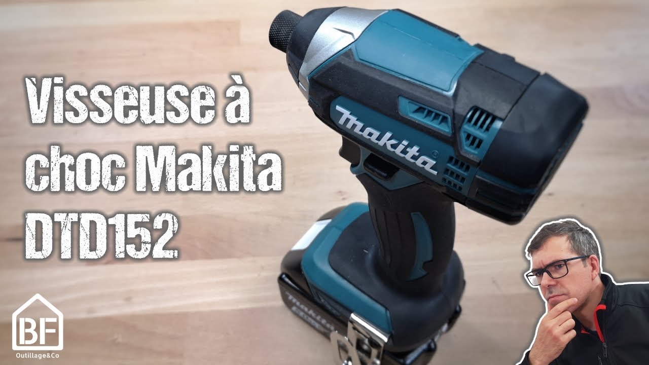 Visseuse à choc Makita DTD152 : TEST / AVIS