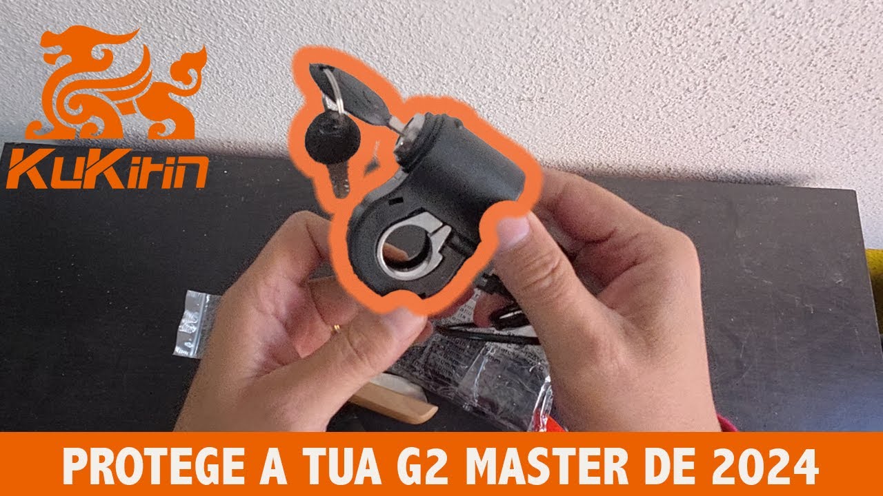 Tutorial de montagem do Interruptor de ignição na Kukirin G2 Master