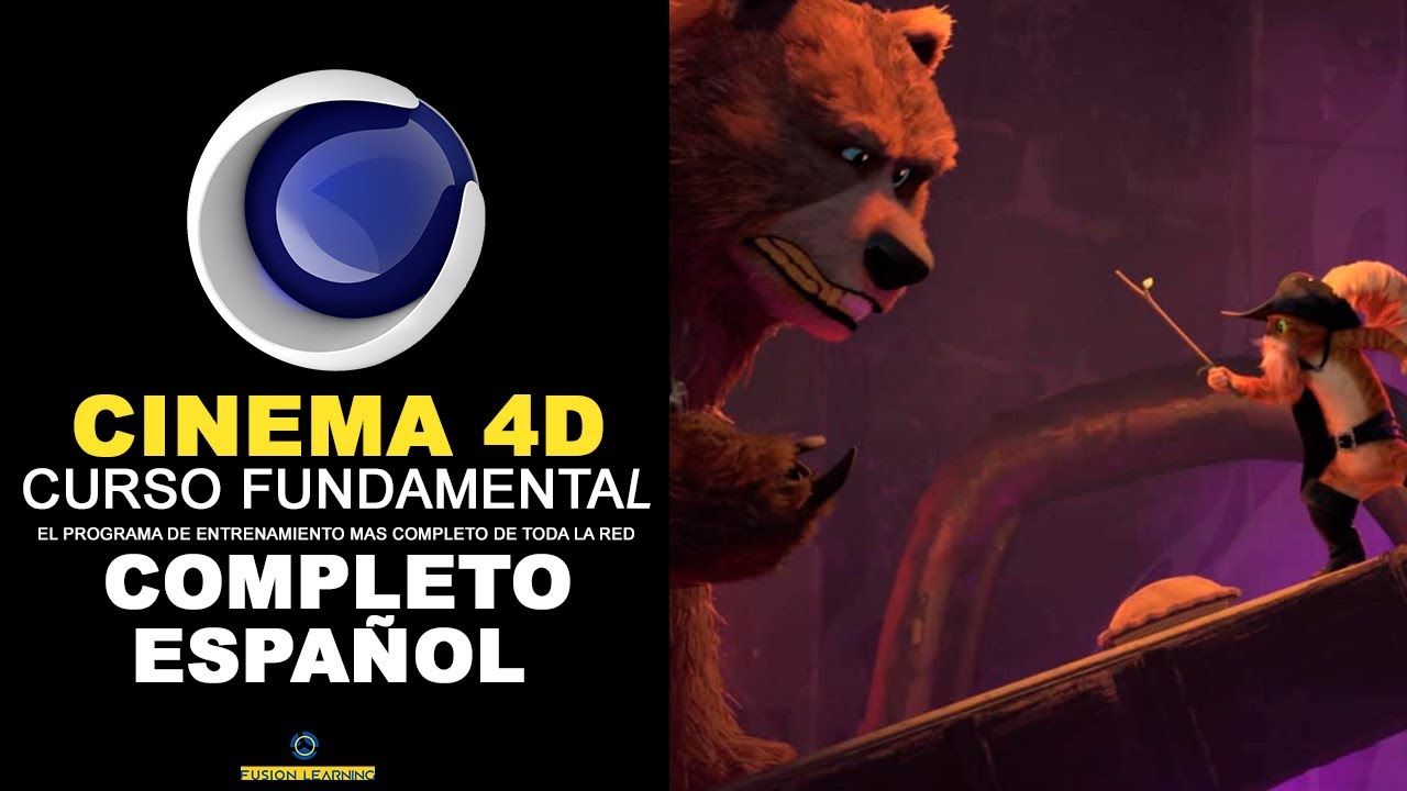 CINEMA 4D Essential Training Curso de Cinema 4D en español - COMPLETO