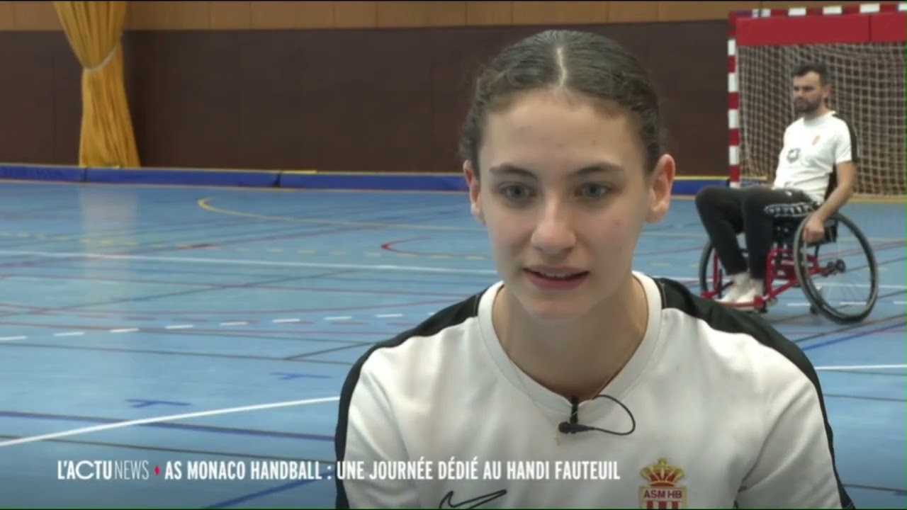 REPORTAGE - INITIATION AU HANDBALL EN FAUTEUIL ROULANT