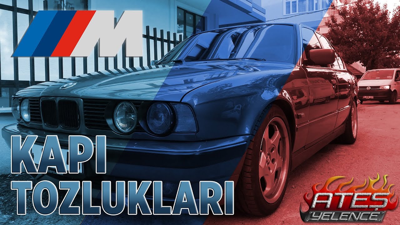 M5 KAPI TOZLUKLARI | BMW E34 5.20i