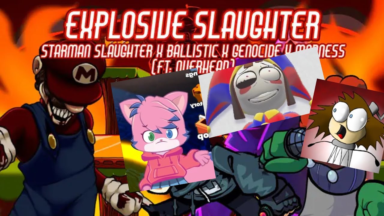 Explosive Slaughter But it's Pomni, Pementa, and Alpha Lexa