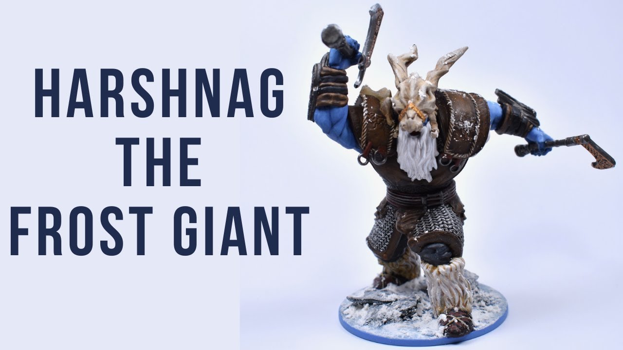 Dungeons and Dragons | Frost Giant Painting Tutorial