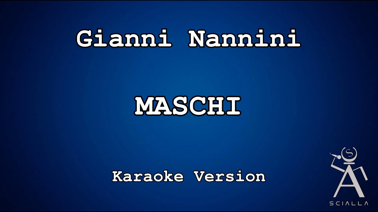 Annalisa - I maschi (KARAOKE)