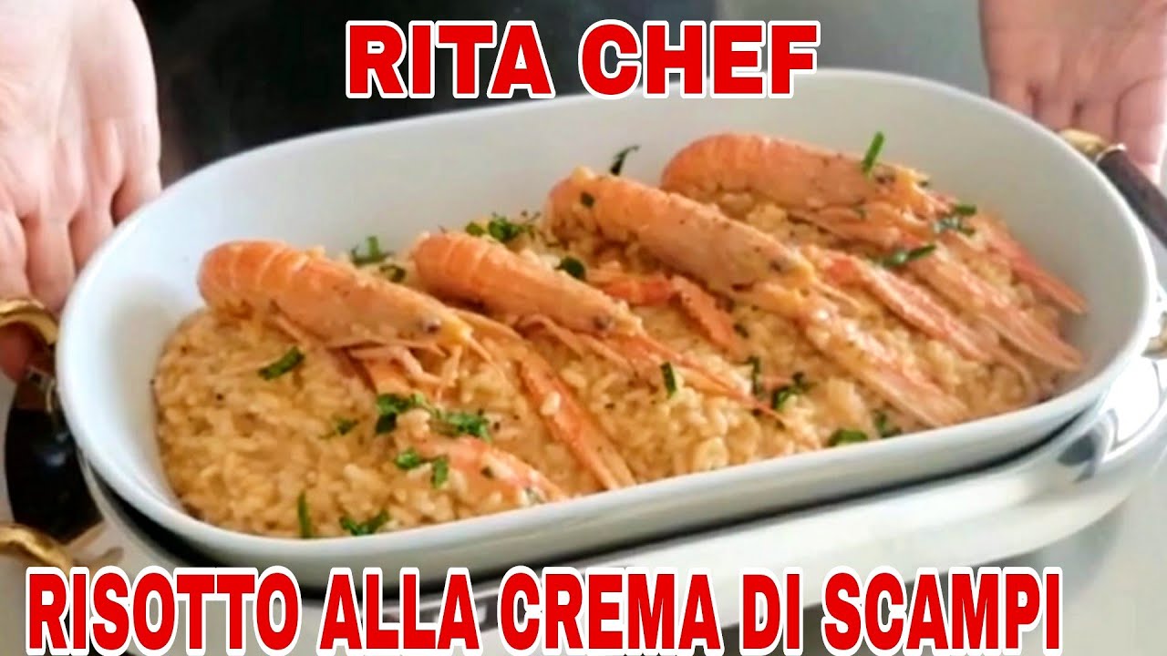 РИЗОТТО С КРЕМОМ ИЗ КРЕВЕТОК🎄РИТА ШЕФ-ПОВАР | RISOTTO WITH SCAMPI CREAM.