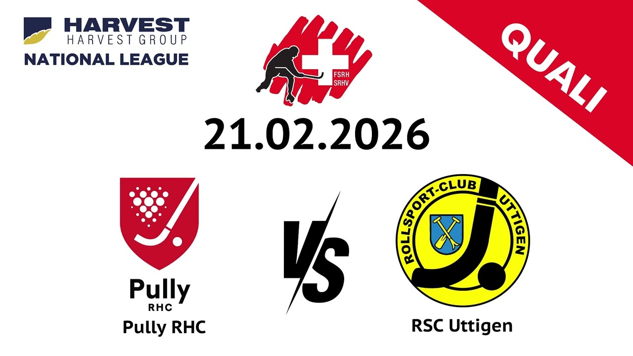 Highlights: Rollhockey, Harvest National League - Pully RHC vs. RSC Uttigen