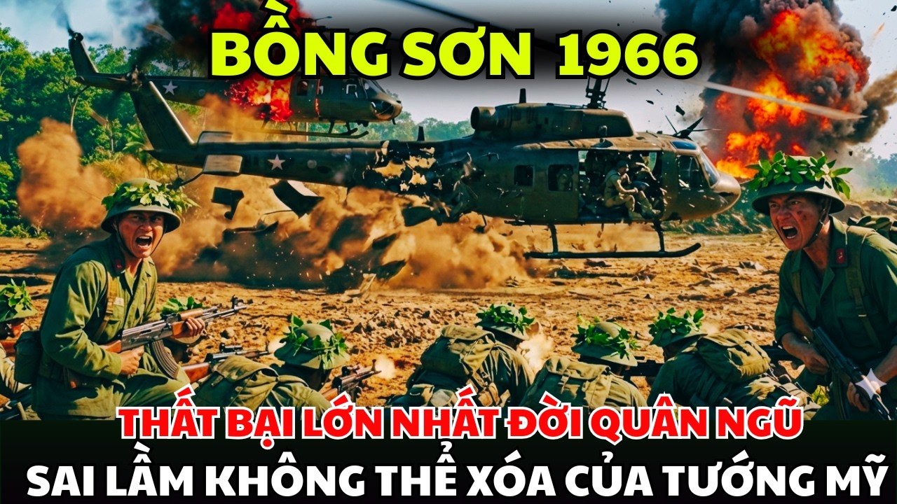 Bồng Sơn 1966 : Thất Bại Lớn Nhất Đời Quân Ngũ : Sai Lầm Không Thể Xóa Của Tướng Mỹ