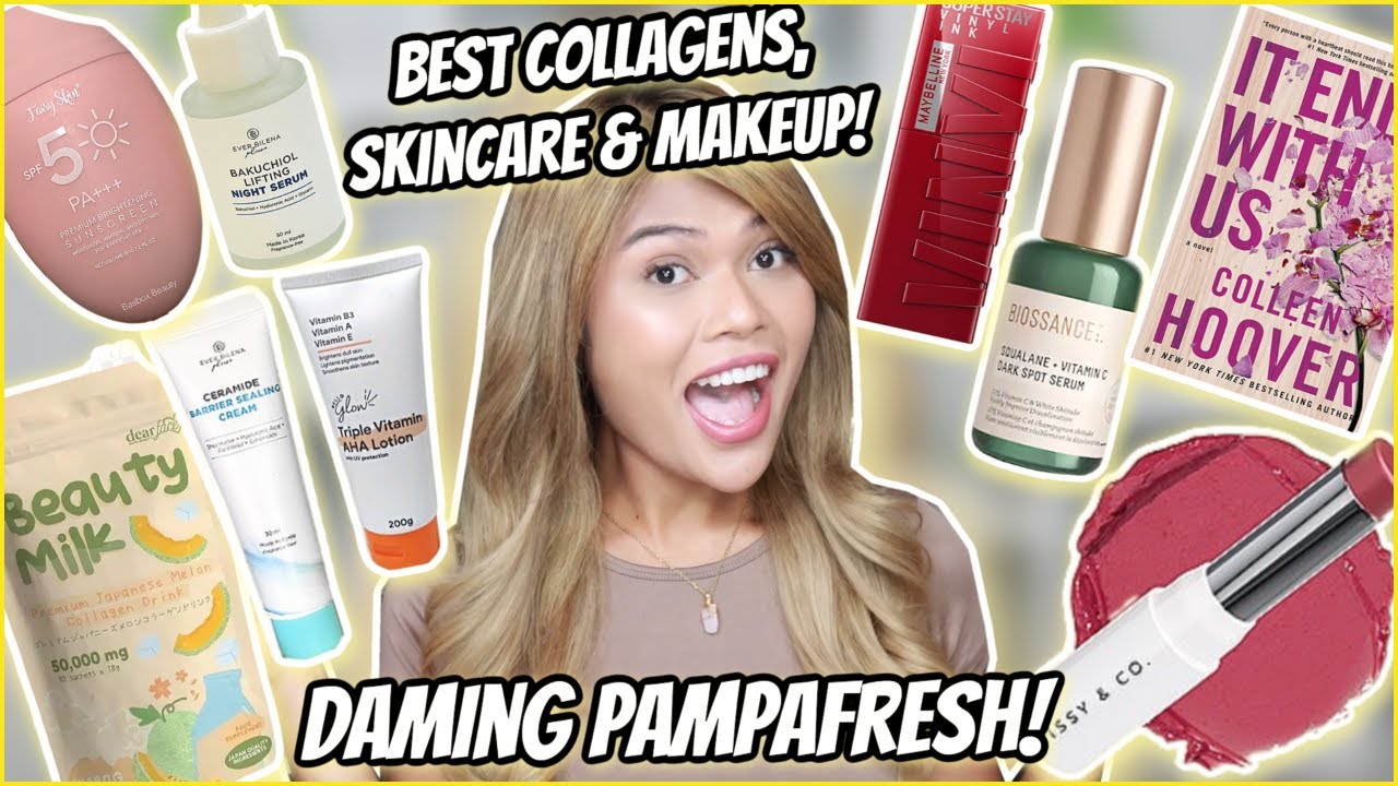 BEST AFFORDABLE COLLAGEN, SKINCARE, MAKEUP AND BOOK RECOS! DAMING PAMPAFRESH DITO!