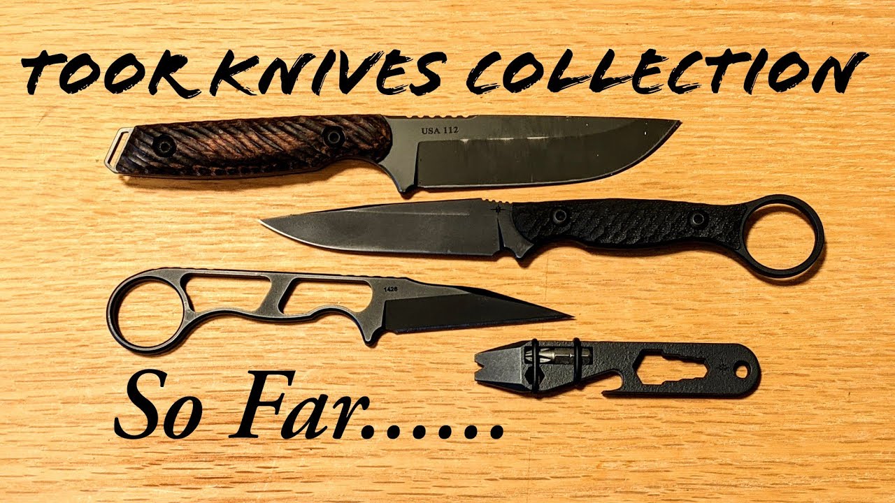 My Toor Knives Collection so far and First impressions of the Anaconda.