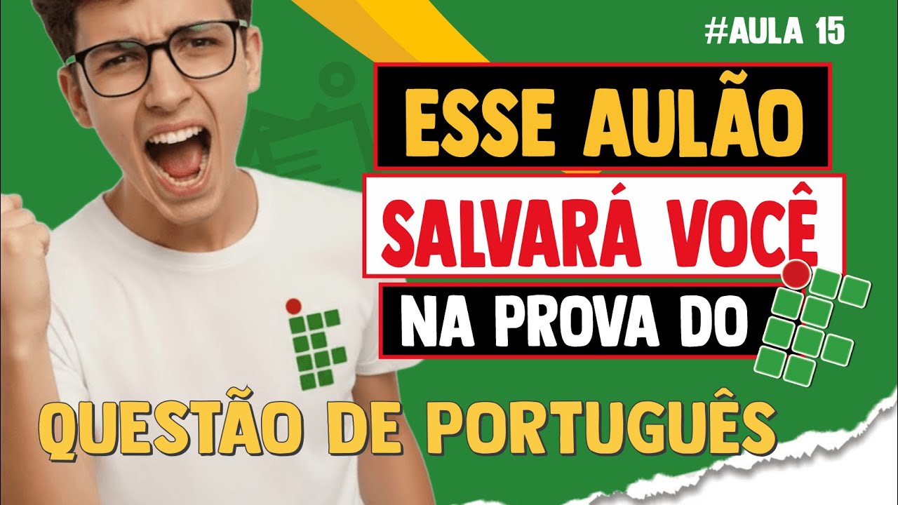 🔥 O Aulão Que Vai Te Aprovar na Prova do IF!