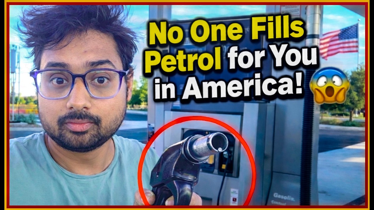 No one Fills Petrol ⛽️ for you in America | Daily Vlog USA #52