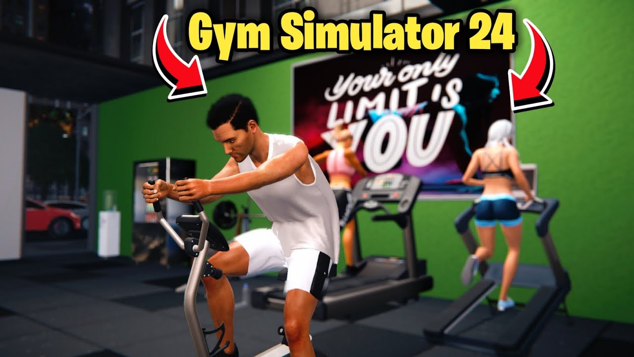 gym simulator 24 gameplay android....