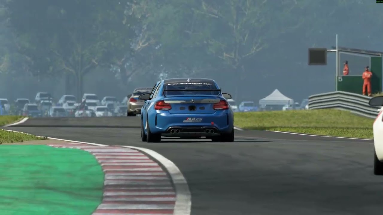 Bmw m2 cs cup at oulton Park, ac Evo, p3 finish