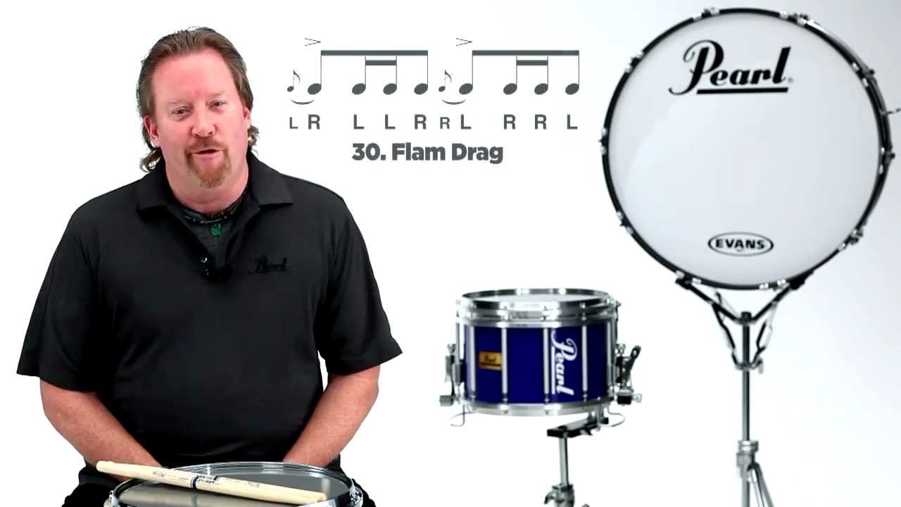 Pearl Drum Rudiments - Flam Drag