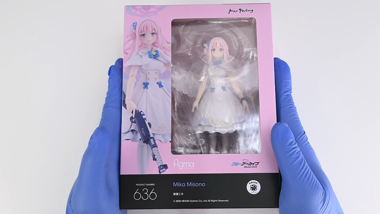 FIGURE UNBOXING : misono mika figma [No talking]