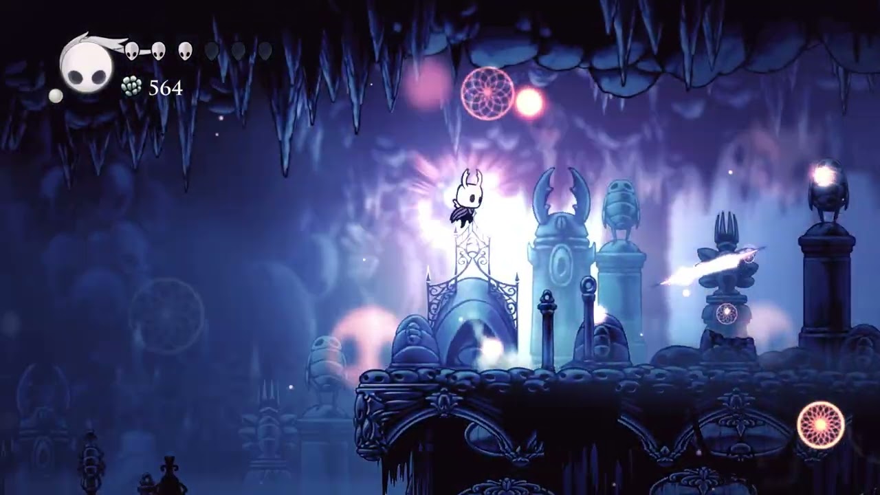 Hollow Knight - Part 16 - Western Greenpath Super Dash Jump Puzzle to Learn Great Slash