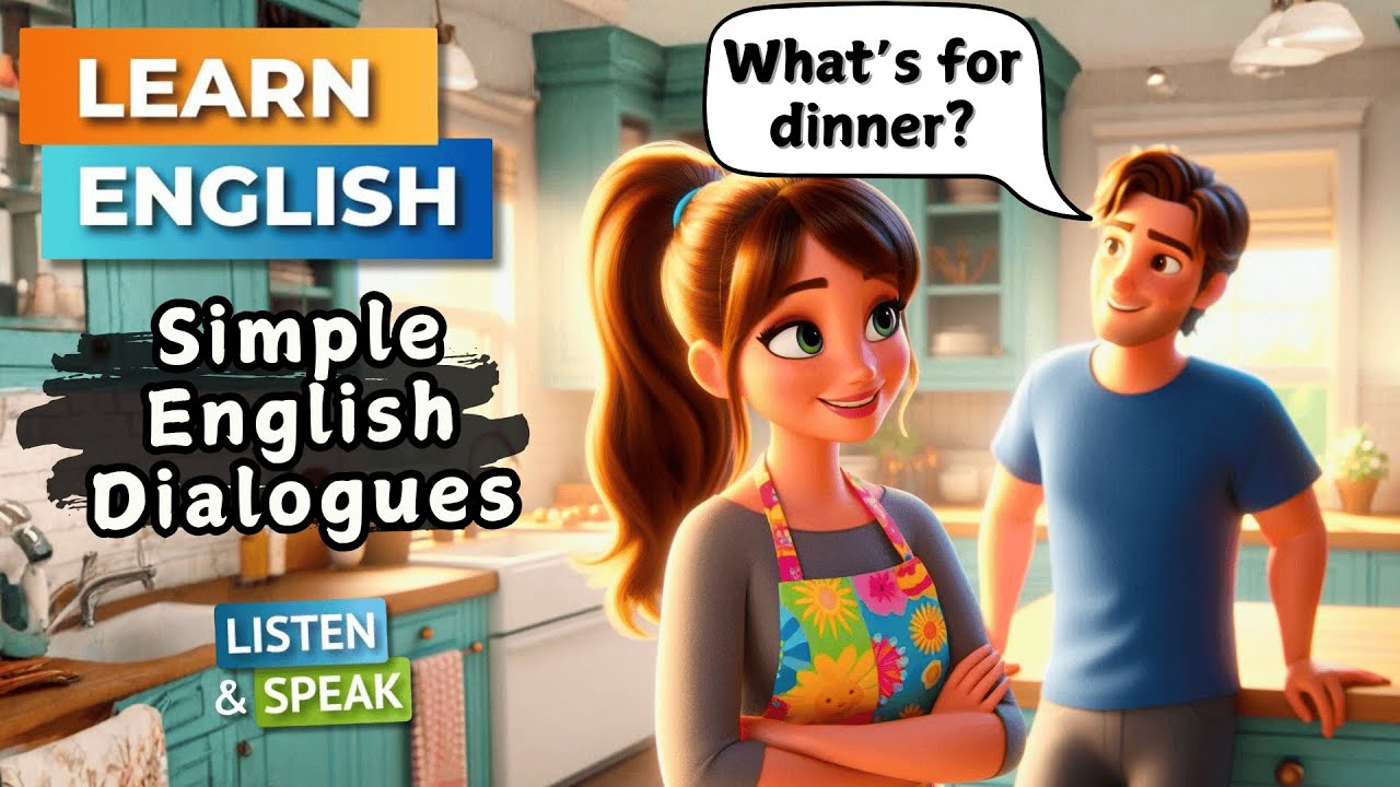 Simple English Dialogues | English Conversation for Beginners | Speaking Practice |