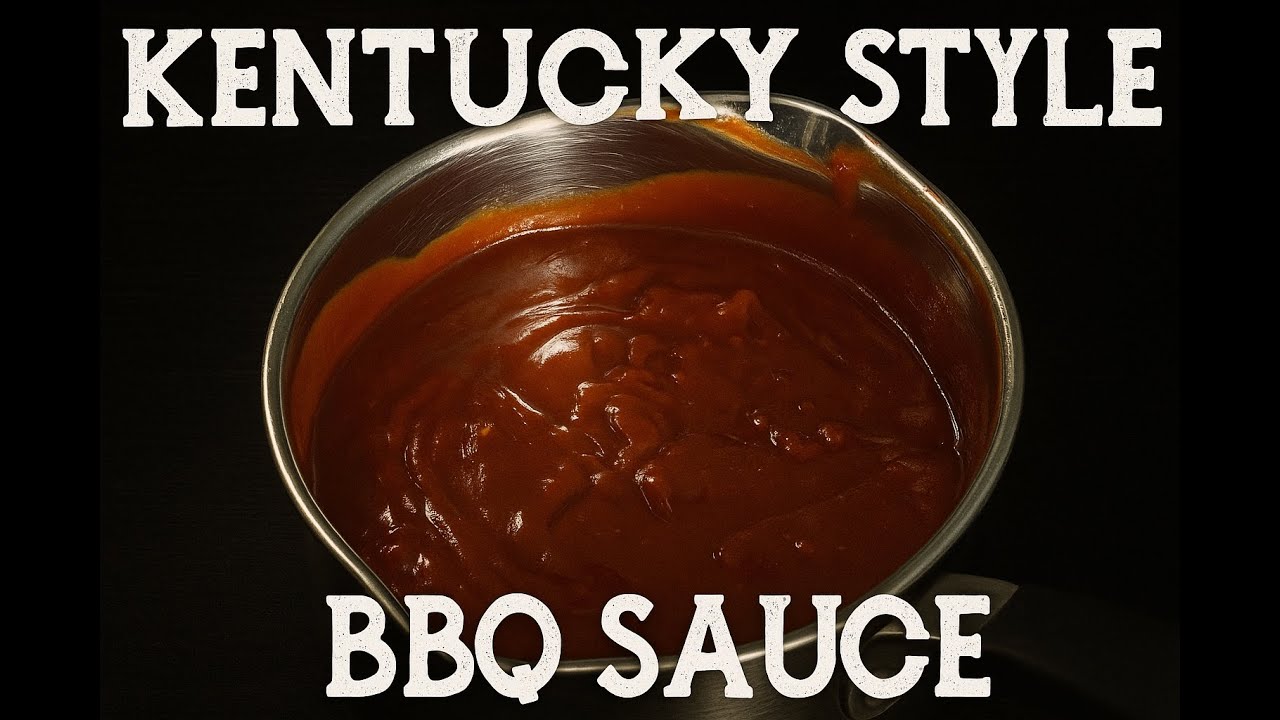Kentucky Style BBQ Sauce Rezept | Perfekt für Ribs, Pulled Pork & Burger  #KentuckyBBQ #BBQSauce