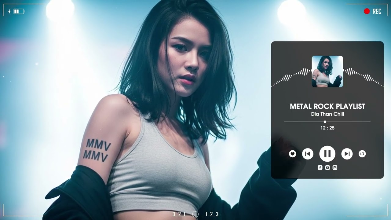 PLAYLIST NHẠC METAL ROCK HAY NHẤT 2025 - Thiệp Hồng Sai Tên, Em Thua Cô Ta, Hoa Tàn Tình Tan