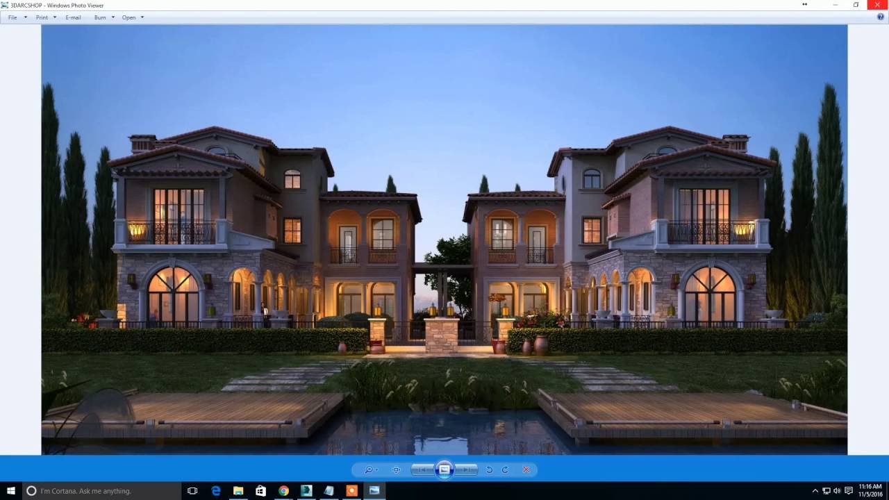 3d Max Mental ray basic daylight & render setup tutorial