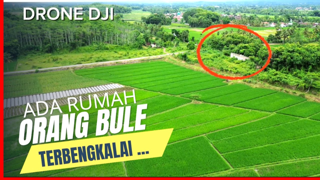 MELIHAT BEKAS RUMAH BULE TERBENGKALAI MENGUNAKAN DRONE ❗|| DRONE DJI MINI3