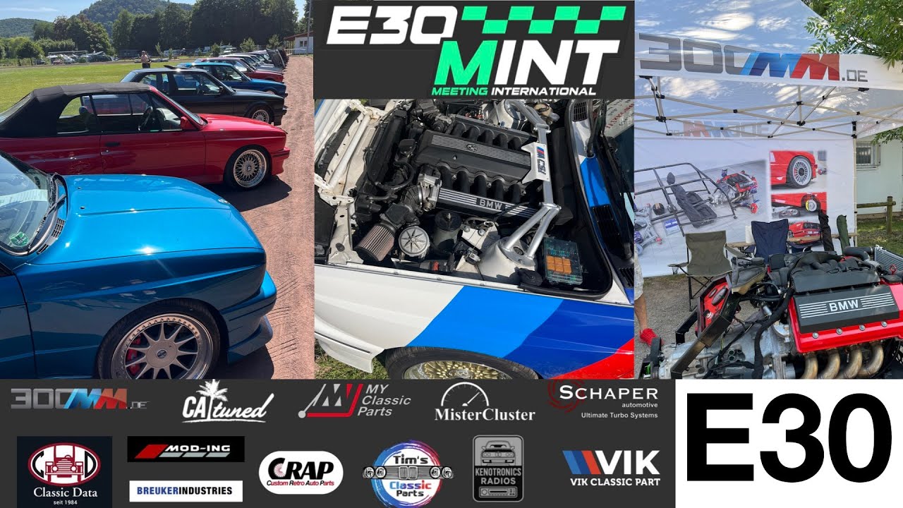 E30 MINT 2025 - BMW Treffen Meeting - 1h Hauptvideo