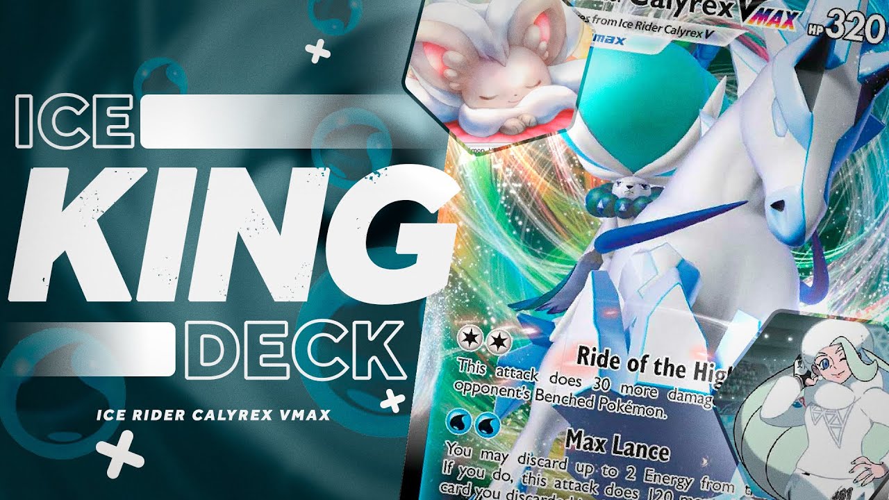 The ICE KING is here! ICE RIDER CALYREX VMAX deck! [Pokemon TCG Online]