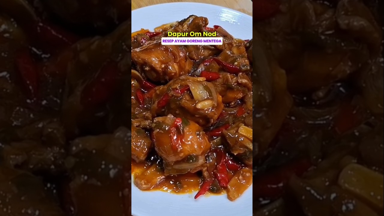 RESEP AYAM GORENG MENTEGA #cooking #ayamgoreng #ayammentega