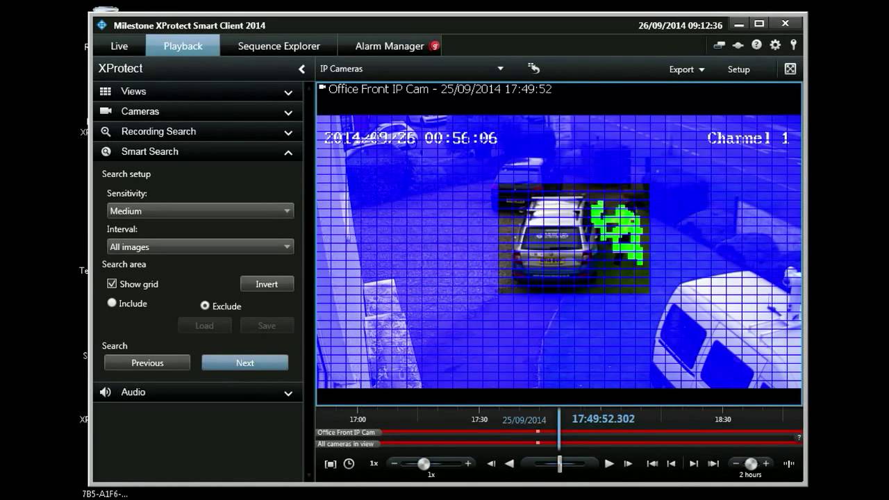 Milestone XProtect 2014 Demo and Smart Search