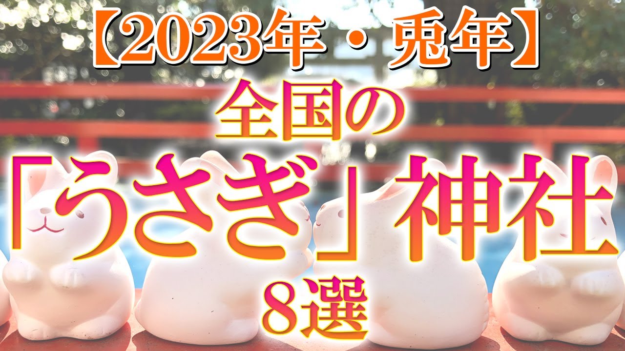 【2023年】全国の「うさぎ」神社 8選【兎年】