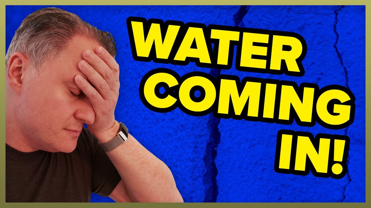 Our Foundation was LEAKING! Here's How We Solved It!