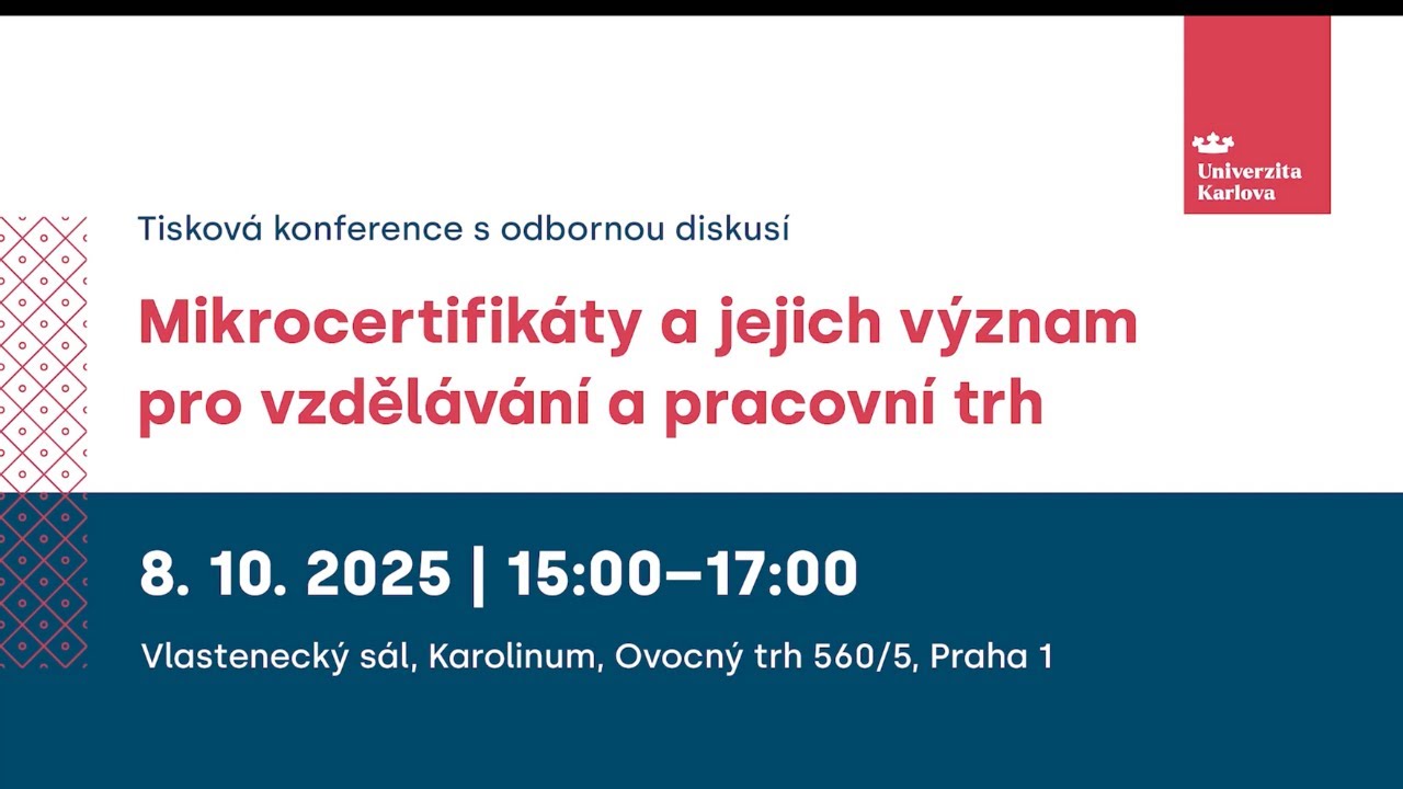 Mikrocertifikáty a jejich význam pro vzdělávání a pracovní trh, 8. 10. 2025