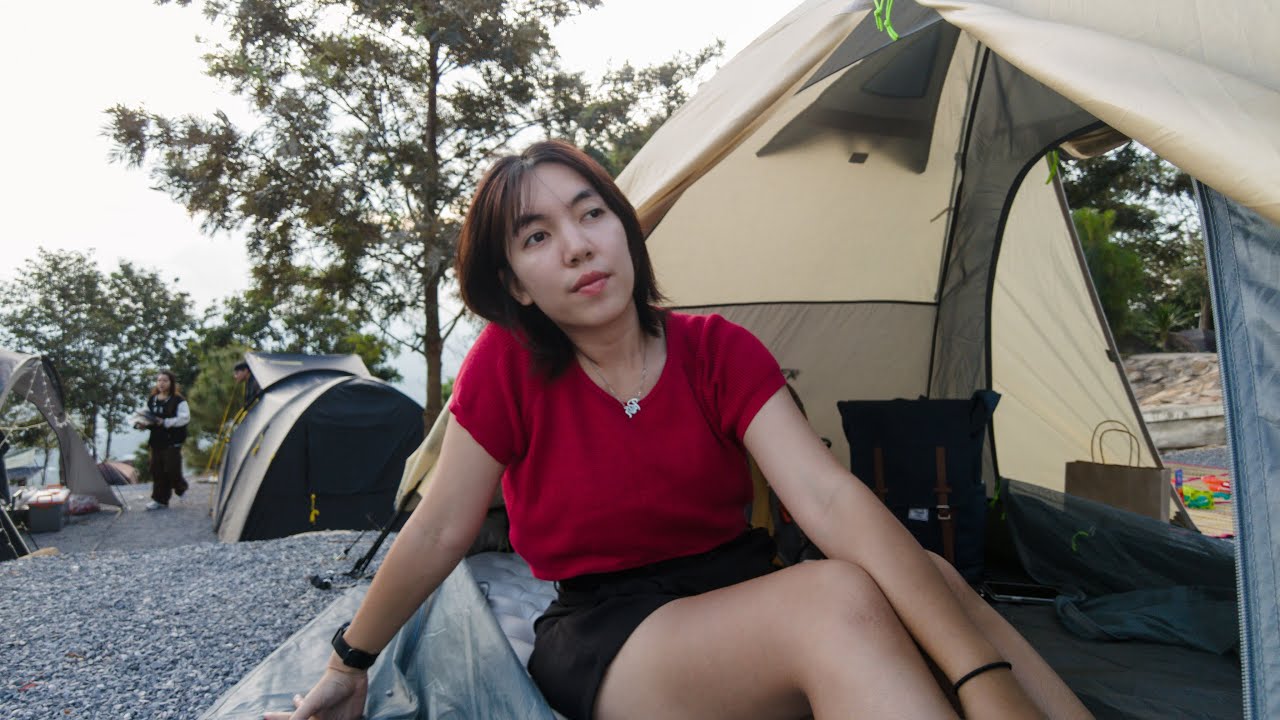 แคมป์ปิ้งเขายายเที่ยงครั้งแรก ของเค้าแรงจริง แทบไม่ได้นอนทั้งคืน!! | Camping EP.20