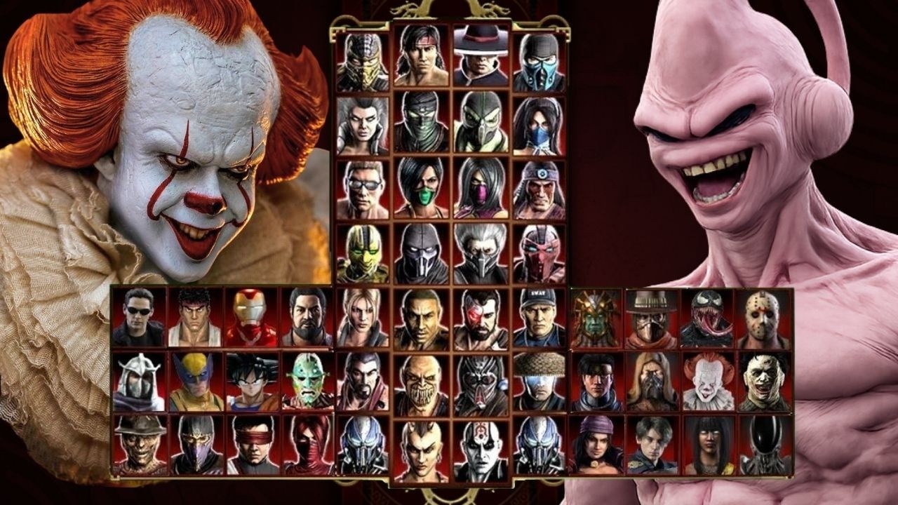 Mortal Kombat 9 - PENNYWISE & MAJIN BOO - Expert Tag Ladder - Gameplay @(1080p) - 60ᶠᵖˢ ✔