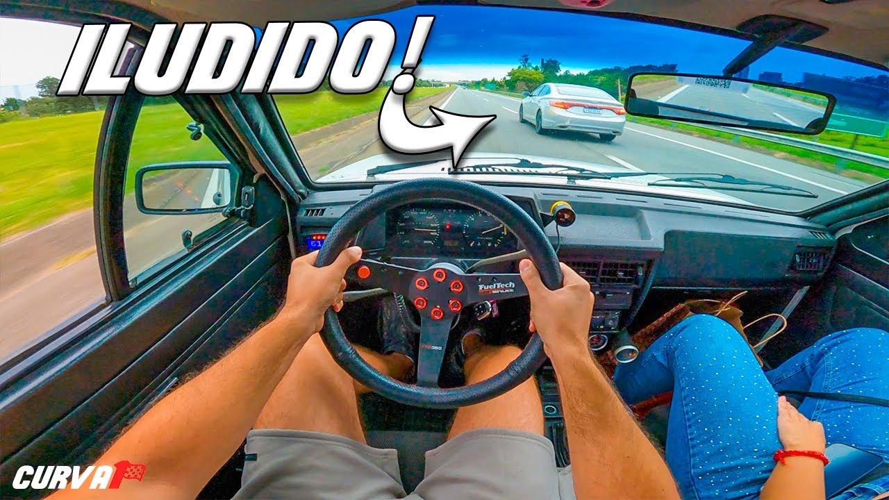 ACHOU QUE IA ANDAR NA FRENTE DO VOYAGE TURBO!!!