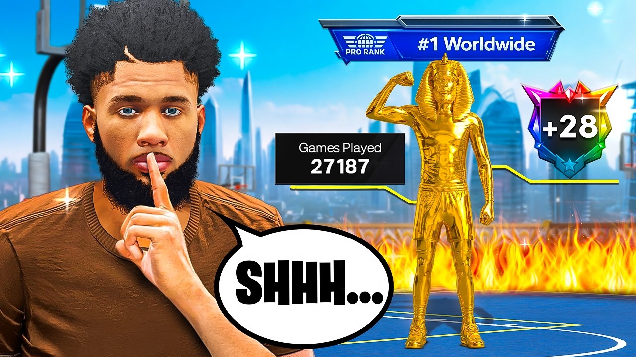 I Went UNDERCOVER as the #1 RANKED PLAYER in the WORLD in NBA 2K26 (+28 CAP BREAKERS)