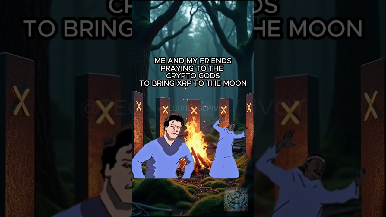 🙏 Praying to the Crypto Gods Before Checking My Portfolio 💀📉 #cryptomemes