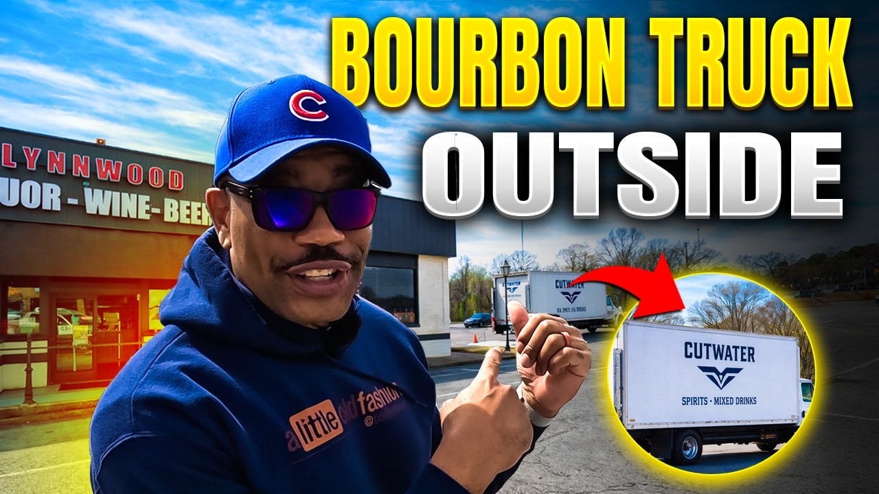 When the Bourbon Truck Shows Up..... You Don't Walk Away